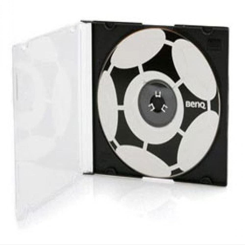 MEDIARANGE BOX21-M Empty CD Case Pack of 50 Black