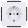 Busch-Jaeger 20EUC-884 SCHUKO Socket-Outlet, Studio White matt, Future view 2