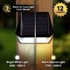 Classy Caps Solar Deck & Wall Light - Black Aluminum - Warm/Cool Light Color Modes - Ideal for Decks, Railings, Stairs, & Fences (Black) view 4