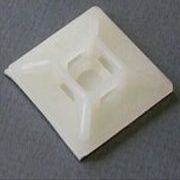 AVB Cable AM-1000-WH 1 x 1 Adhesive Cable Tie Holder, White, Sold 100/ Pack