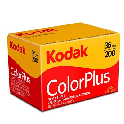 Kodak Color Plus 200 ISO 35mm Color Negative Film 36 Exposure Single Roll 6031470