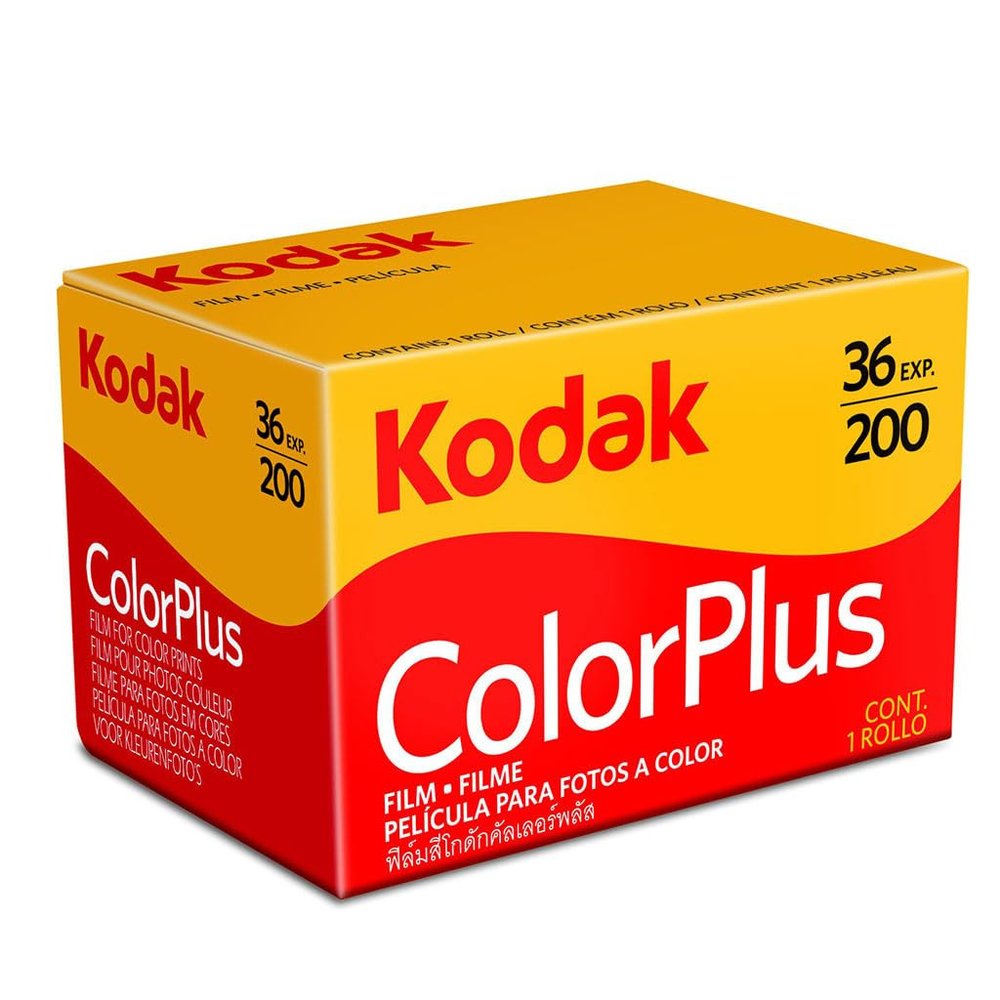 Kodak Color Plus 200 ISO 35mm Color Negative Film 36 Exposure Single Roll 6031470
