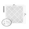 Accumulair Platinum 20x22x1 (19.75x21.75) MERV 11 Air Filter/Furnace Filters (4 pack) view 4