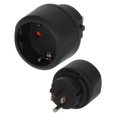 Brennenstuhl 1508550 Travel Adapter Shockproof /USA, Japan by Brennenstuhl