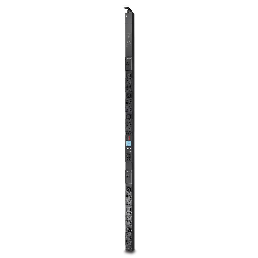 APC Netshelter Rack PDU, AP8841, Metered, 5kW, 30A/200/208V, L6-30P Input, (36) C13 & (6) C19 Outlets