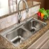 Kindred FDS804NB Large Double Bowl Stainless Steel 33x22in. Topmount Sink view 2