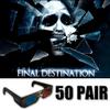 The Final Destination 3D Glasses Ultimate Party Pack (GLASSES ONLY 50 Pair) view 1