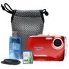 Bell and Howell WP5-R Splash WP5 12MP Waterproof Digital Camera with 2 GB Memory Card (Red) view 2