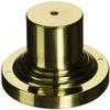 Livex Lighting 2001-02 Outdoor Light Pier Mount Adaptors, Polished Brass, 5.75"L x 5.75"W x 3.25"H view 1