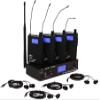 Galaxy Audio AS-1100-4 Band Pack Wireless In-Ear Monitor System, Code D (584MHz - 607MHz) view 1