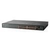 24PORT 10/100 Smart Switch with 2GB Port and Poe 802.3AF & 802.3AT view 1