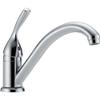 Delta Faucet Classic Single-Handle Kitchen Sink Faucet, Chrome Kitchen Faucet, Kitchen Sink Faucet Single-Hole, Chrome 101-DST view 1