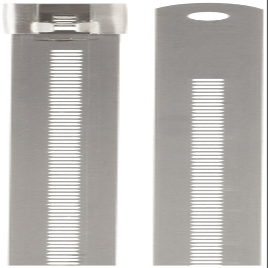BAND-IT AE7019 0.472" Wide x 0.011" Thick x 6" Length, 316 Stainless Steel Multi-Lok Tie (100 Per Bag)