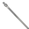 BAND-IT AS4129 Tie-Lok 1/4" Wide x 0.015" Thick x 16.5" Length, 316 Stainless Steel Smooth ID Tie With A Low Profile (100 Per Bag) view 1