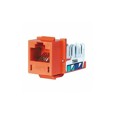 Jack, Orange, Cat5e