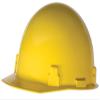 Radnor Yellow SmoothDome Class E Type I Polyethylene Slotted Hard Cap With Standard Suspension view 1