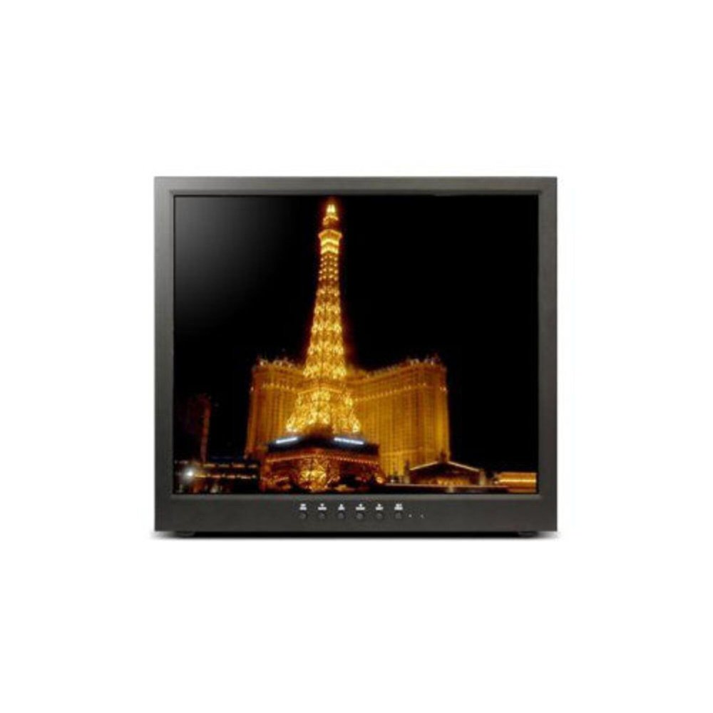 Orion Images 19RTC 19" LCD CCTV Metal Cabinet Monitor, 1280x1024, 1000:1, 300cd/m2, Video BNC In 2 / Out 2, VGA