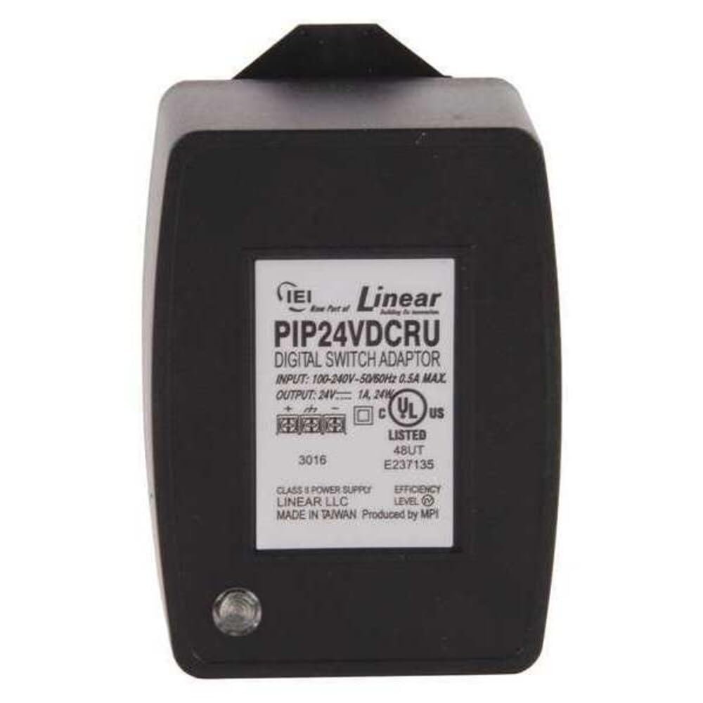 Linear Plug-in Transformer,Input Voltage 120VAC PIP24VDC - 1 Each