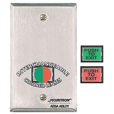Push to Exit Button, Wall Mounted