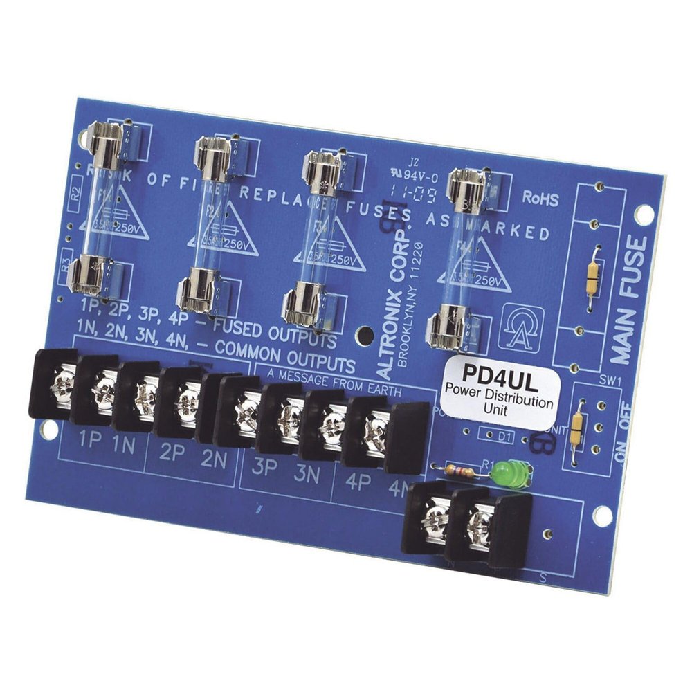 ALTRONIX PD4UL PLC Board, Power Distribution Module