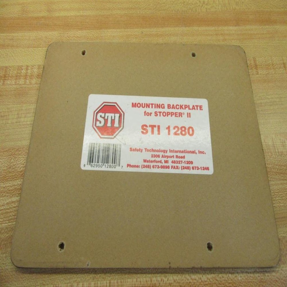 STI 1280 Backplate for Stopper and Weather Stopper Series Pull Station Covers