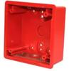 COOPER WHEELOCK E50SBR WHEELOCK RED BACKBOX F/E50