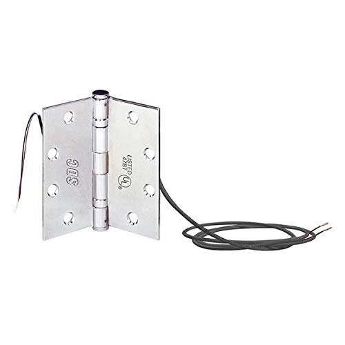 Power Transfer Hinge, Satin Chrome, 4Cndtr