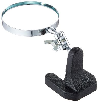 MIZAR RU-75 Loupe, Stand Loupe, 2.5X, Black