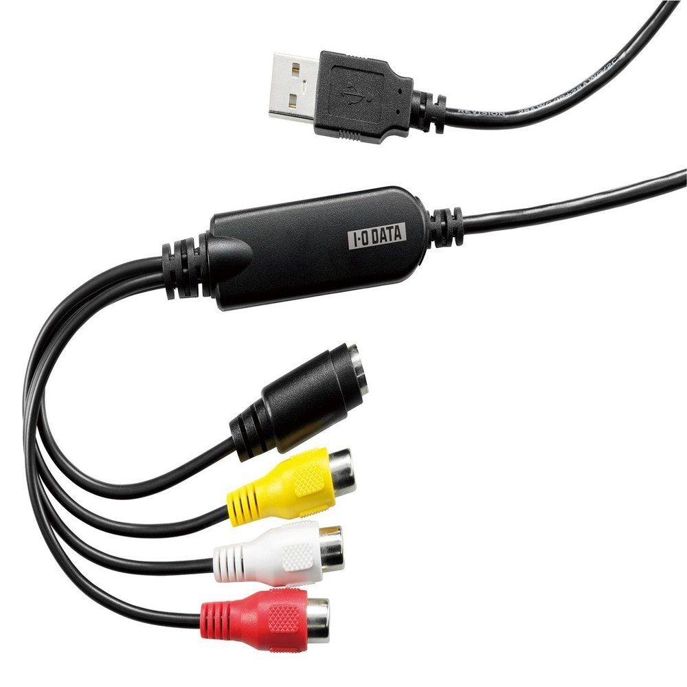  I-O Data GV-USB2 Video/VHS 0.3 inch (8 mm) DVD Dubbing PC Ingestion Video Capture Japanese Manufacturer