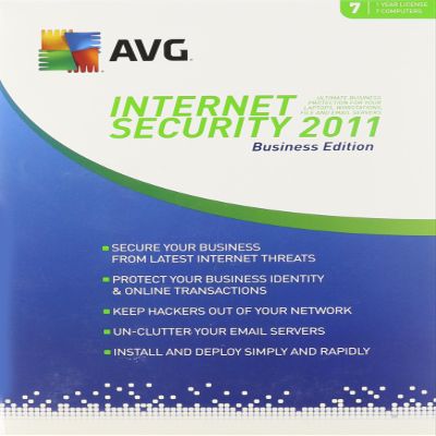 Fr/en 1Y Avg Internet Security V2011 7SEAT Retail