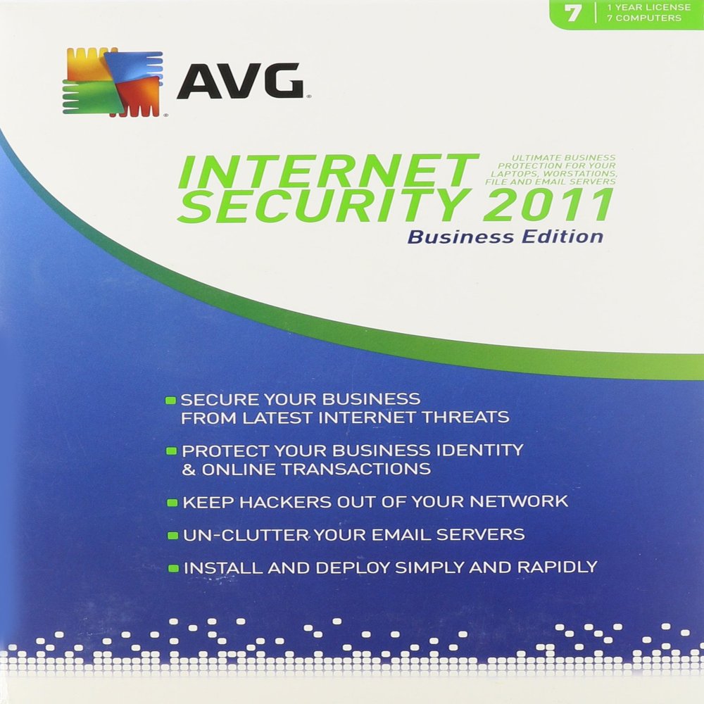 Fr/en 1Y Avg Internet Security V2011 7SEAT Retail