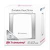 Transcend 640 GB 2.5-Inch USB 2.0 Portable External Hard Drive for Mac and PC TS640GSJ25D2-W (Pearl White) view 4