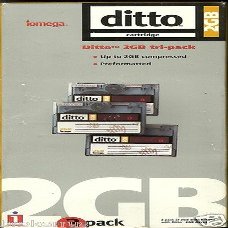 Ditto 2 GB Tri-Pack Cartridge Preformatted
