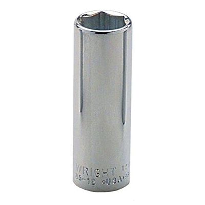 Wright Tool 35-07MM 3/8" Drive 6 Point Metric Deep Socket, 7mm