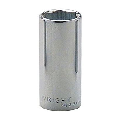 Wright Tool 25-05MM 1/4" Drive 6 Point Deep Metric Socket, 5mm