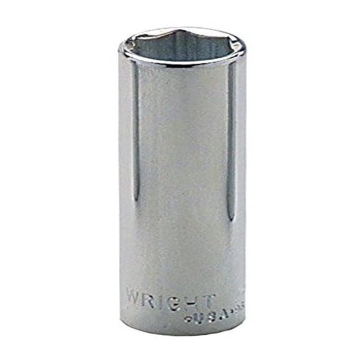 Wright Tool 25-11MM 1/4" Drive 6 Point Deep Metric Socket, 11mm