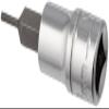 Wright Tool 32-02MM 3/8" Drive Hex Type Metric Socket with Bit, 2mm view 1