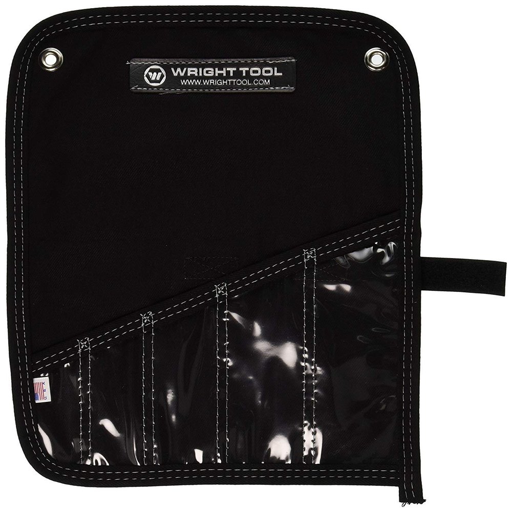 Denim Tool Roll - 13" x 11-1/4" - 5 pockets