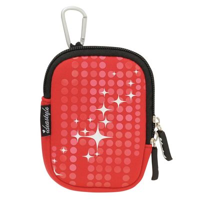 ideastyle Compact Camera Stylish Pouch Star Red V-24626