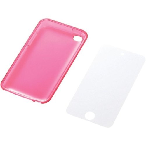 Elecom Released in 2010 For Ipod Touch Soft Case (LCD protective film) Ava t10uc Series safety pink