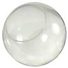 14 in. Clear Acrylic Globe - with 5.25 in. Neckless Opening - American 3202-14020-003 view 1