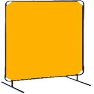Tillman 60110610 6'X10' 14mil. 1 Panel Yellow Vinyl Welding Curtain wi