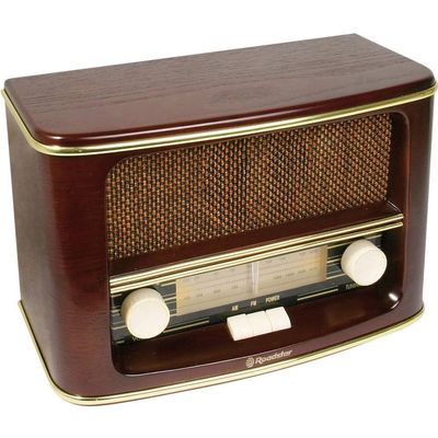 Roadstar HRA-1500N Home FM/MW Wooden Radio