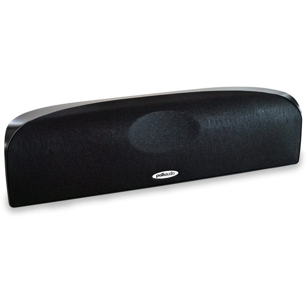 Polk Audio TL1 Center Channel Speaker, Center Speakers for Home Theater (Each, Black)
