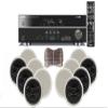 Yamaha 3D-Ready 5.1-Channel Digital Home Theater Audio/Video Receiver and Custom Easy-to-Install Natural Sound In-Ceiling 3-Way 100 Watts Speaker view 1