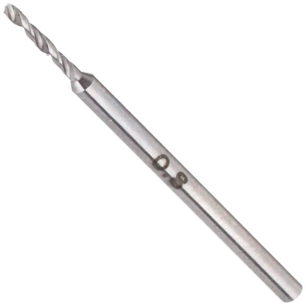 Tamiya 74132 Craft Tools Fine Pivot Drill Bit 0.8mm (Shank Diameter 1.5mm)