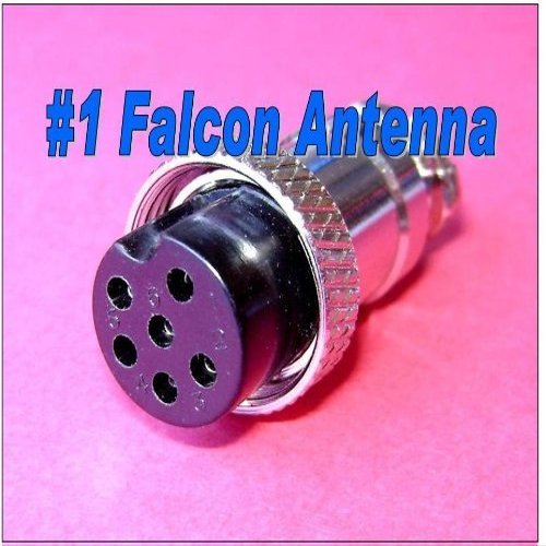 6 Pin CB Ham Radio Microphone Female Plug End
