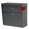 Mail Boss Metro Heavy Duty Locking Wall Mount Mailbox, Galvanized Steel view 1