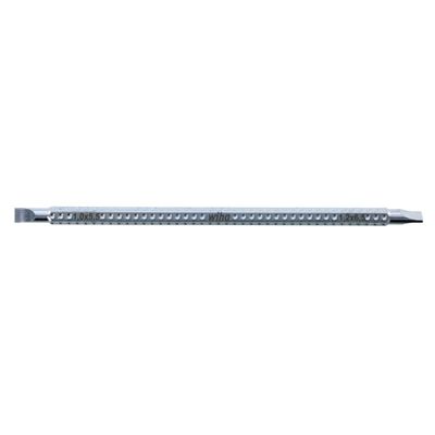 Wiha 28108 Drive-Loc VI, Slotted Double Ended Interchangeable Blade, 5.5 and 6.5 by 5.9-Inch Long