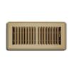 Truaire C150MB 04X14(Duct Opening Measurements) Supply Grille Floor Register, 4-Inch x 14-Inch, Brown-Powder Coated view 1